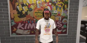 Футболки Palace для GTA 5