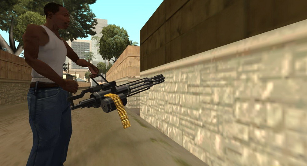 Improved original weapons for GTA San Andreas