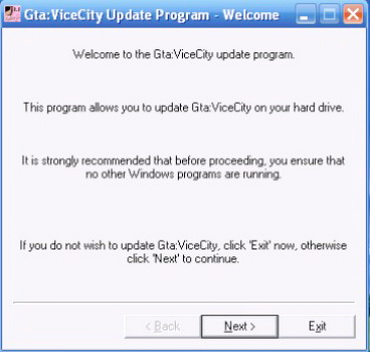 GTA Vice City patch 1.1