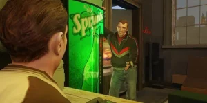 Чёрная куртка для GTA 4