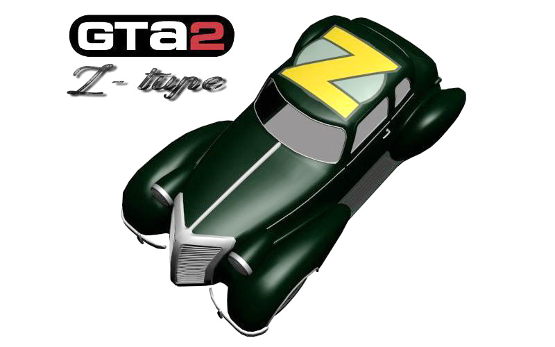 Z-Type из GTA 2 для GTA 3