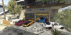 Japanese-style garage for GTA 5