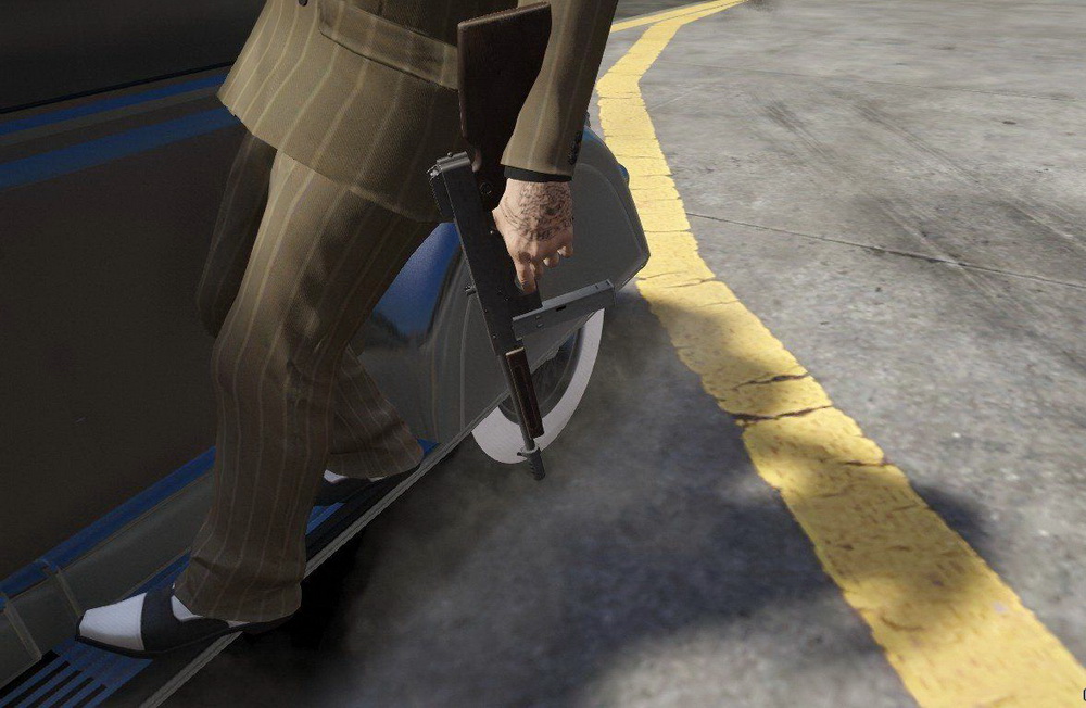 Gusenberg machine gun for GTA 5