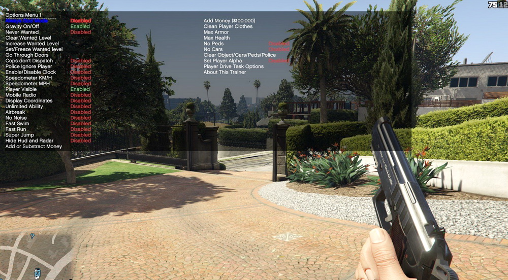 Simple Trainer 9.6 for GTA 5