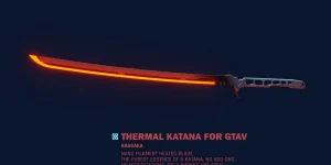 Термическая катана для GTA 5