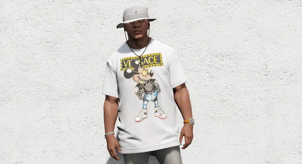 Футболка Versace для GTA 5