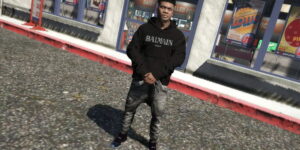 Balmain hoodie for GTA 5