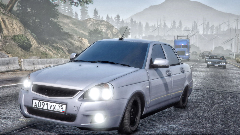 Lada Priora для GTA 5