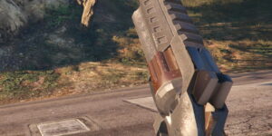 Revolver Hellboy for GTA 5