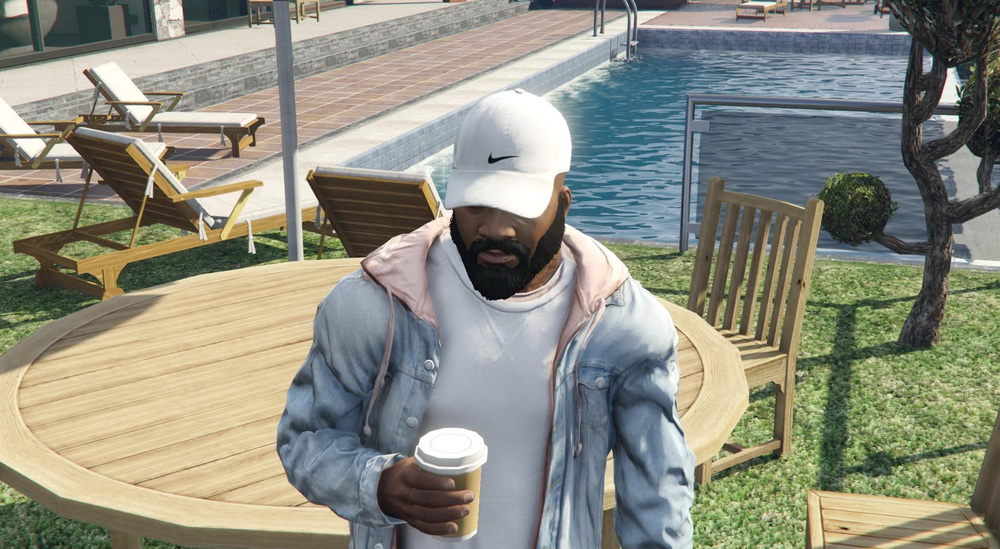 Кепка Nike для GTA 5