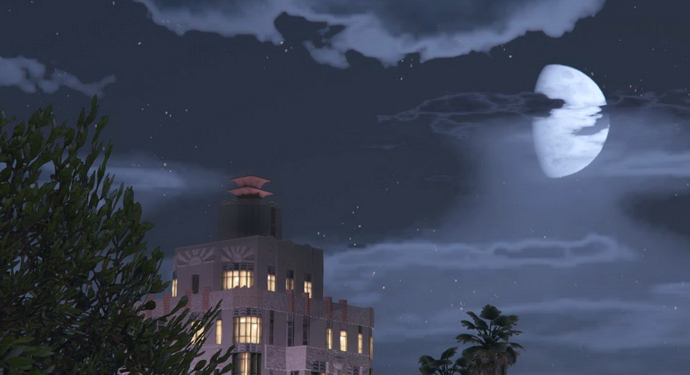 The texture of the night sky for GTA 5